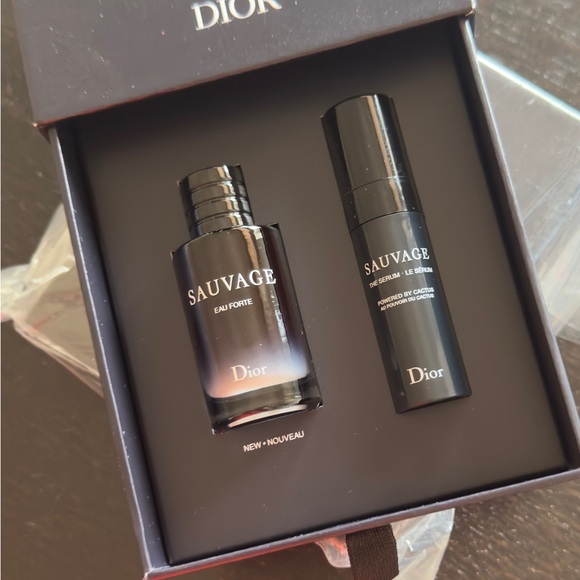 Dior Sauvage Eau Forte & Serum  Set New In Box - Picture 1 of 6